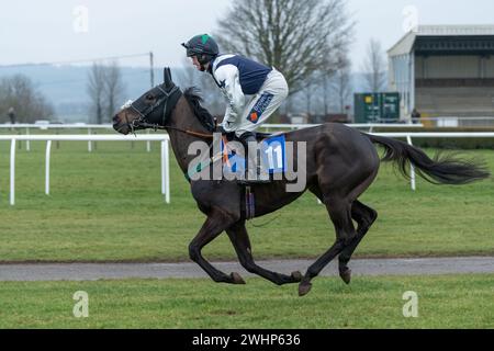 5. Rennen in Wincanton 2. März 2022 - Mares' Handicap Hürde Stockfoto