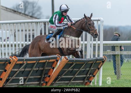 5. Rennen in Wincanton 2. März 2022 - Mares' Handicap Hürde Stockfoto