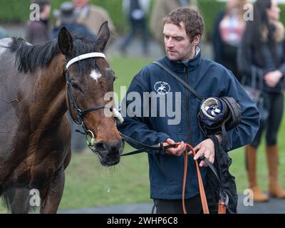 5. Rennen in Wincanton 2. März 2022 - Mares' Handicap Hürde Stockfoto