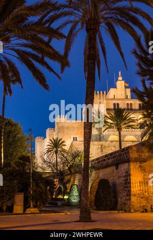 Palacio Real de La Almudaina Stockfoto