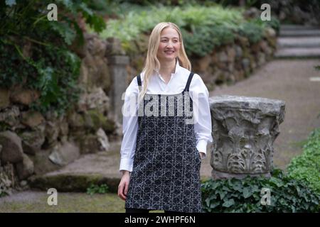 Rom, Italien. Februar 2024. Alba Rohrwacher posiert am 5. Februar 2024 für einen Fotoanruf für „Finalmente l'Alba“ im Hotel de Russie in Rom, Italien. (Foto: Luca Carlino/NurPhoto) Credit: NurPhoto SRL/Alamy Live News Stockfoto