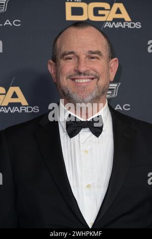 Los Angeles, USA. Februar 2024. LOS ANGELES, USA. 10. Februar 2024: Ken Fuchs bei den 76. Annual Directors Guild Awards im Beverly Hilton. Bildnachweis: Paul Smith/Alamy Live News Stockfoto