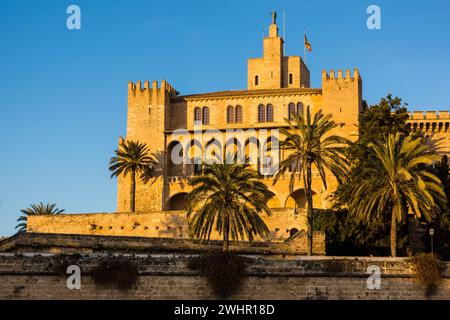 Palacio Real de La Almudaina Stockfoto