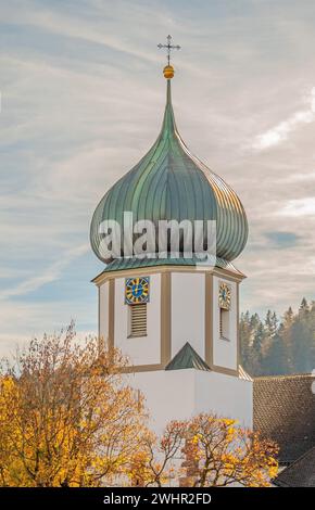 Kirche Maria in der Zarten, Hinterzarten, Stadtteil Breisgau-Hochschwarzwald Stockfoto