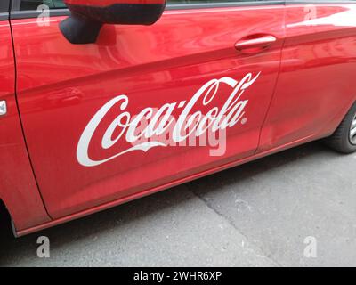 Coca Cola, eine Limonade oder ein alkoholfreies Getränk Stockfoto