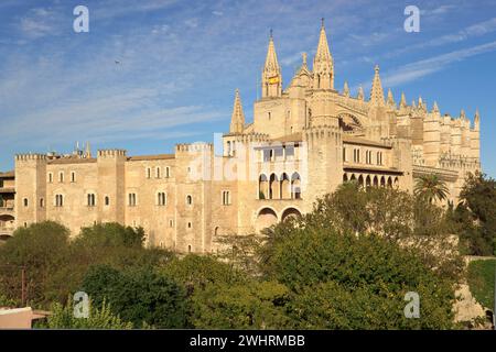 Palacio Real de la Almudaina Stockfoto