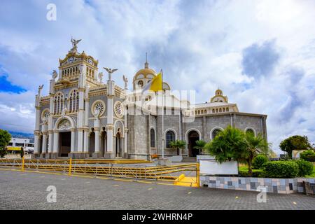 Die Kathedrale Basilica de Nuestra Senora de los Angeles in Cartago in Costa Rica Stockfoto