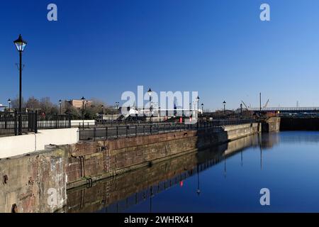 Mountstuart Graving Yard Nr. 2, Mermaid Quay, Cardiff Bay, Südwales. Stockfoto