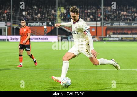 VOLENDAM - Luuk de Jong vom PSV Eindhoven während des niederländischen Eredivisie-Spiels zwischen dem FC Volendam und PSV im Kras-Stadion am 11. Februar 2024 in Volendam, Niederlande. ANP GERRIT VAN KÖLN Stockfoto