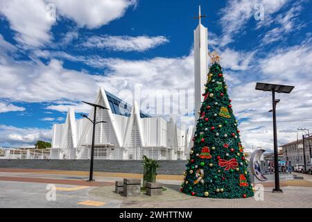 Iglesia Inmaculada Concepcion de Maria, Kathedrale in Liberia, Guanacaste in Costa Rica Stockfoto