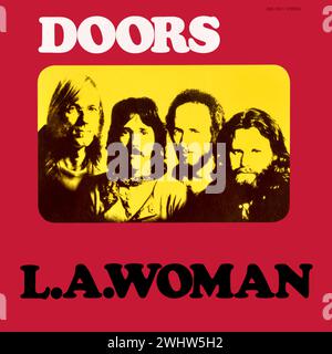 The Doors - Original-Vinyl-Album-Cover - L.A. Woman - 1971 Stockfoto