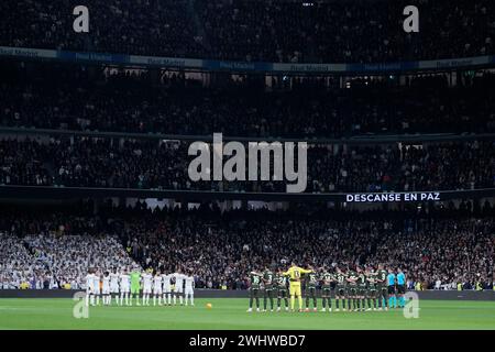 Madrid, Spanien. Februar 2024. Während des La-Liga-Spiels zwischen Real Madrid und Girona FC spielte er am 10. Februar 2024 im Santiago Bernabeu Stadion in Madrid, Spanien. (Foto: Cesar Cebolla/PRESSINPHOTO) Credit: PRESSINPHOTO SPORTS AGENCY/Alamy Live News Stockfoto