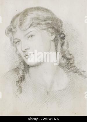 Rossetti - 1865 Alexa Wilding Stockfoto