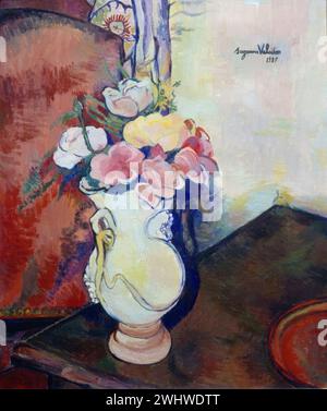 Suzanne Valadon 00002 - Vase de Fleurs Stockfoto