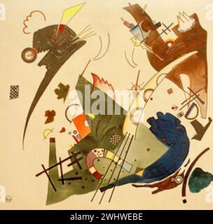 Vassily Kandinsky - Cercles Stockfoto