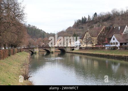 Impressionen aus Sulz am Neckar im Schwarzwald Stockfoto