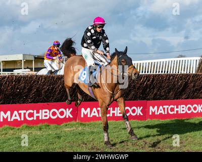 3. Rennen in Wincanton 19. Februar 2022 - Turmjagd Stockfoto