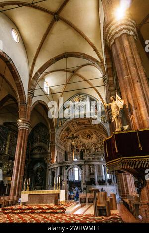 Catedral de Verona - Duomo di Verona Stockfoto