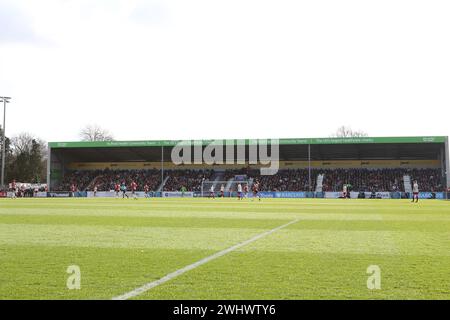 Southampton FC Women gegen Manchester United Women Adobe Women's FA Cup im Silverlake Stadium Stockfoto