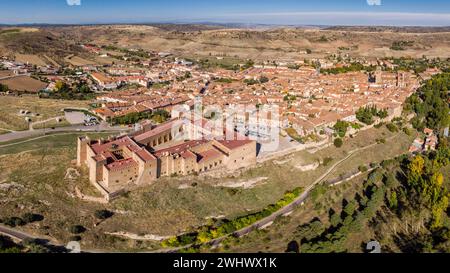 Burg SigÃ¼enza Stockfoto