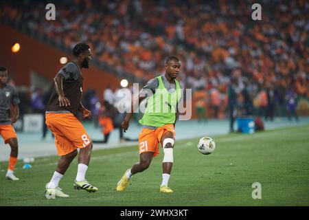 ABIDJAN, ELFENBEINKÜSTE, FREITAG, 11. FEBRUAR 2024 Stockfoto