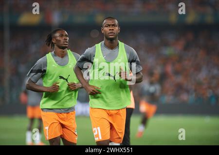 ABIDJAN, ELFENBEINKÜSTE, FREITAG, 11. FEBRUAR 2024 Stockfoto