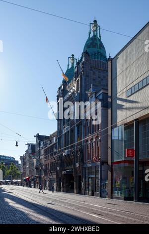 Amsterdam, Niederlande - 27. August 2017: Theater Tuschinski ist ein Theater in Amsterdam, das von Abraham Icek Tuschins in Auftrag gegeben wurde Stockfoto