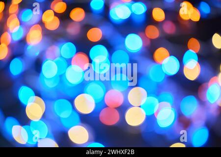 Bunten Bokeh Hintergrund Stockfoto