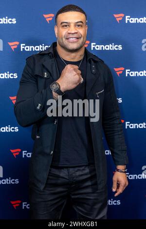 Las Vegas, USA. Februar 2024. Sean Merriman besucht Michael Rubins Fanatics Super Bowl Party 2024 im Marquee Nachtclub im Cosmopolitan während der Super Bowl Week in Las Vegas, Nevada am 10. Februar 2024. (Travis P Ball/SIPA USA) Credit: SIPA USA/Alamy Live News Stockfoto