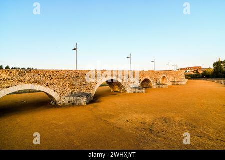 Detailansicht des Krankenhauses de orbigo in leon spanien. Stockfoto