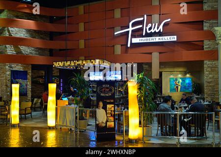 Das Restaurant Fleur by Hubert Keller, Las Vegas NV Stockfoto