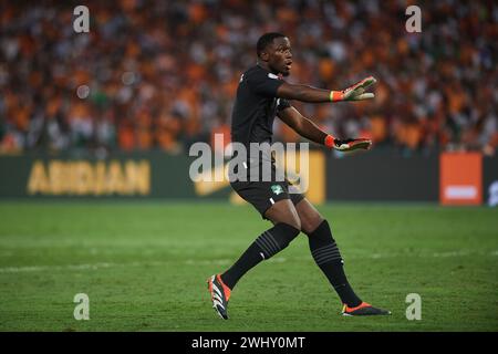 AFACON FINAL, ABIDJAN, ELFENBEINKÜSTE, FREITAG, 11. FEBRUAR, 2024 Stockfoto