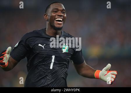 AFACON FINAL, ABIDJAN, ELFENBEINKÜSTE, FREITAG, 11. FEBRUAR, 2024 Stockfoto