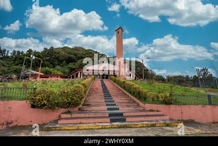 Kirche Parroquia San Juan Bautista San Juan Norte, Costa Rica Stockfoto