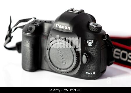 DSLR-Digitalkamera EOS Canon 5D Mark III Stockfoto