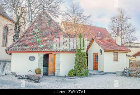 Brunnenhaus, Klosteranlage Dreifaltigkeitsberg, Spaichingen Stockfoto