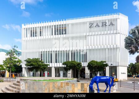 Zara Department Store, Plaza Daniel Leo, Oranjestad, Aruba, ABC-Inseln, Leeward Antillen, Karibik Stockfoto