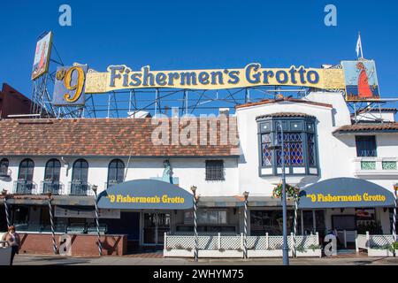 No 9 Fisherman's Grotto Restaurant, Fisherman's Wharf, Fisherman's Wharf District, San Francisco, Kalifornien, Usa Stockfoto