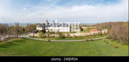 Luftaufnahmen Bezirk Harz Huy Huysburg Stockfoto