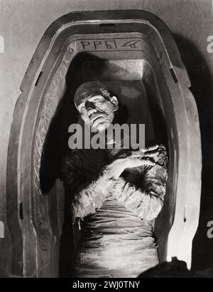 Boris Karloff als Mumie (Universal, 1932). Werbefoto Stockfoto