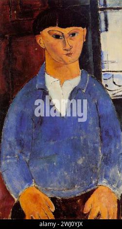 Amedeo Modigliani 00001 - Portrait de Moise Kisling Stockfoto