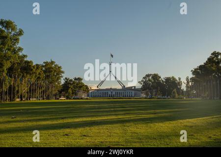 New Parliament House, Australien Stockfoto