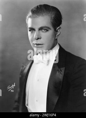 Filmschauspieler Edward Hoot Gibson - im Smoking 1922 Stockfoto