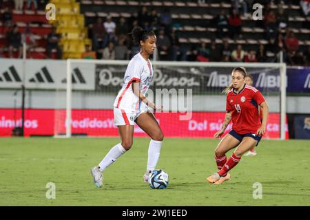 Costa Ricas Freundschaftsspiel der Nationalmannschaft gegen Seattle Reign aus den USA im Alejandro Morera Soto Stadium in Alajuela, Costa Rica. Brendy Nunez/SPP (Brendy Nunez Hidalgo/SPP) Stockfoto