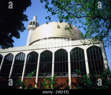 England. London. Regents Park Moschee. Stockfoto