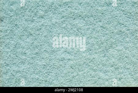 Nahaufnahme der hellblauen Farbe der Schwammtextur Stockfoto