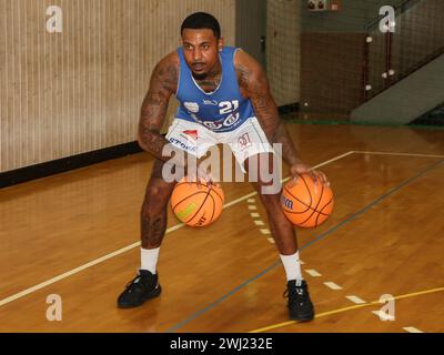 Bill Borekambi SBB Baskets Barmer 2. Basketball Bundesliga ProB Nord Saison 2023-24 am 12/2023 Stockfoto