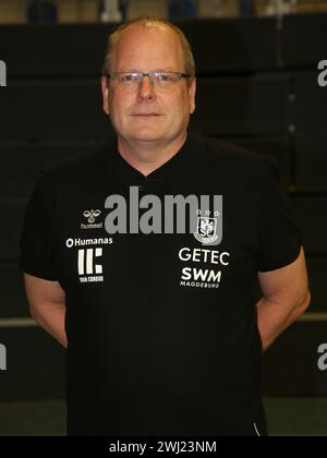 Geschäftsführer Marc-Henrik Schmedt SC Magdeburg HBL Liqui Moly Handball Bundesliga Saison 2023-24 Stockfoto