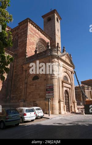 Basilika Siguenza, Sigüenza, Guadalajara, Kastilien-La Mancha, Spanien Stockfoto