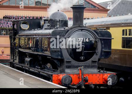 Koffer-Tank der British Railways Stockfoto